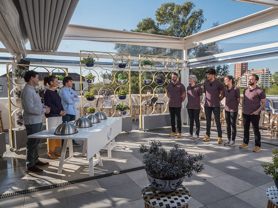 Jurado y aspirantes en Valencia