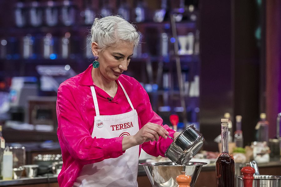 Teresa, en la primera de las elaboraciones