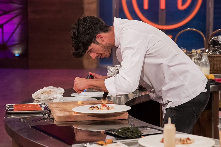 Aleix sorprendió a los jueces conun plato que contaba su historia