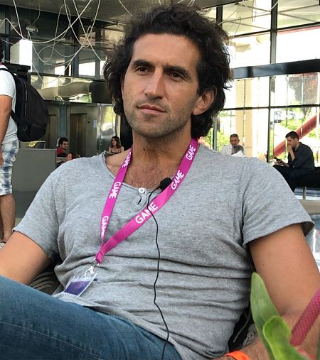 El director de Hazelight Studios, Josef Fares, durante su visita a Gamelab 2019 en Barcelona.