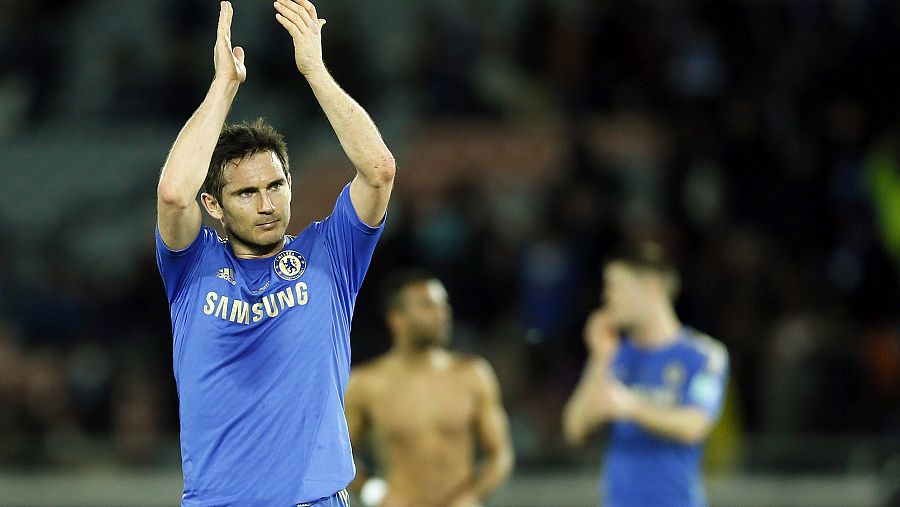 El inglés Frank Lampard, en una imagen como jugador del Chelsea en 2012.
