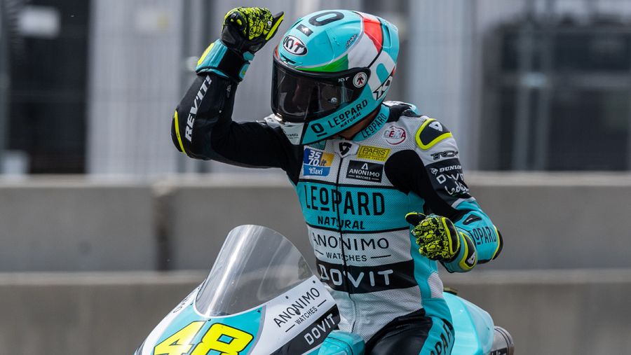 Dalla Porta celebra su victoria