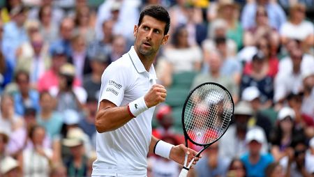 Djokovic, por la vía rápida a semifinales en Wimbledon