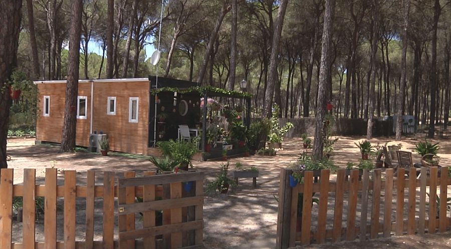 Glamping en Huelva