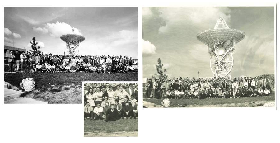 Imágenes tomadas por Saadia Levy a los trabajadores de la Estación en aquellos años.