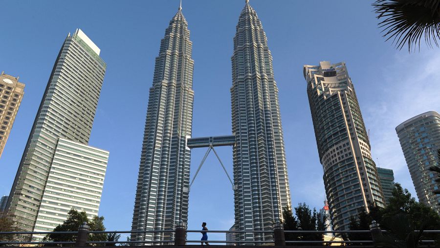 Las Torres Petronas en Kuala Lumpur