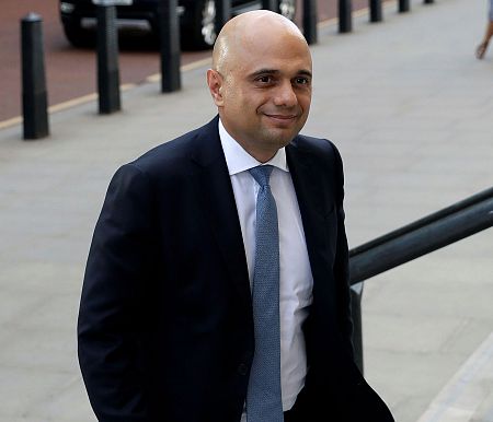 Sajid Javid, ministro de Economía británico.