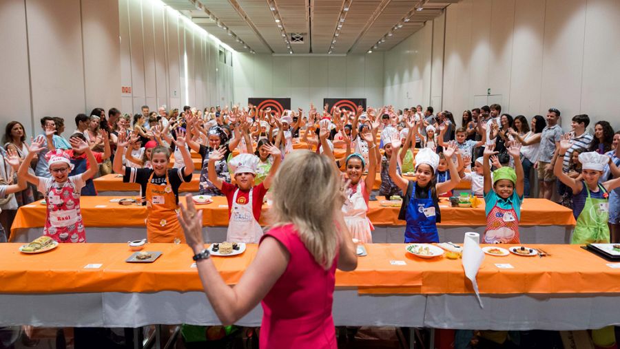 Los aspirantes de MasterChef Junior se preparan para una de las pruebas