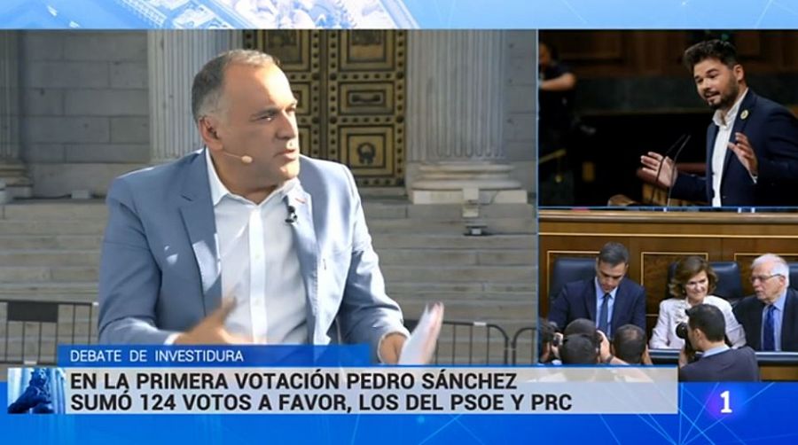 'Los desayunos de TVE' desde el Congreso en la investidura