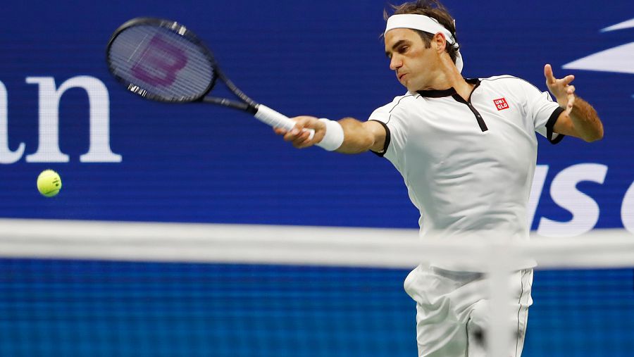 Federer vence a Dzumhur y ya está en tercera ronda del US Open