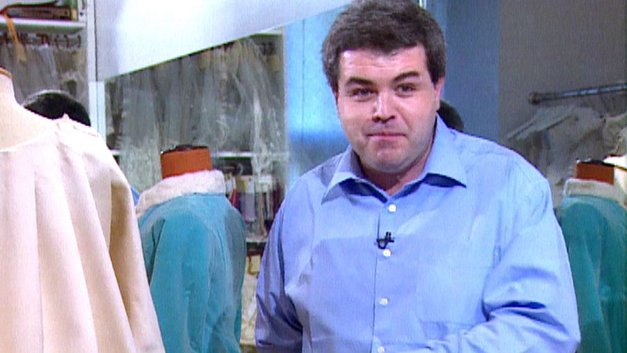 Lorenzo Caprile. Su primera vez en televisión