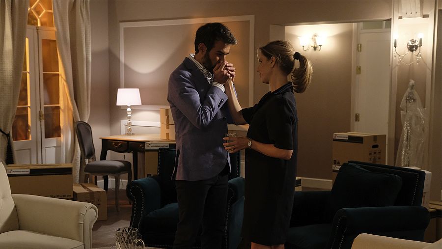 Mateo Bremón y su esposa Verónica llegan a Distrito Sur