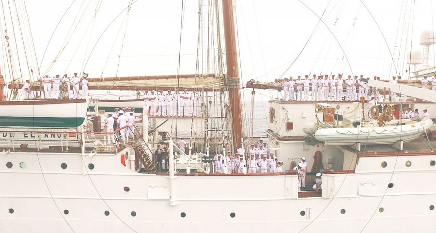 En vídeo 360º descubre cómo es ser guardiamarina a bordo del Juan Sebastián Elcano