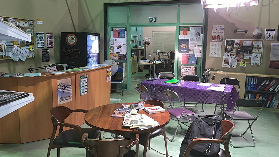 Nuevos decorados en 'Servir y Proteger': Aula en el Centro Cívico