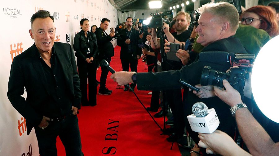 'The Boss', durante la presentación del documental 'Western star' en el Festival de Cine de Toronto.