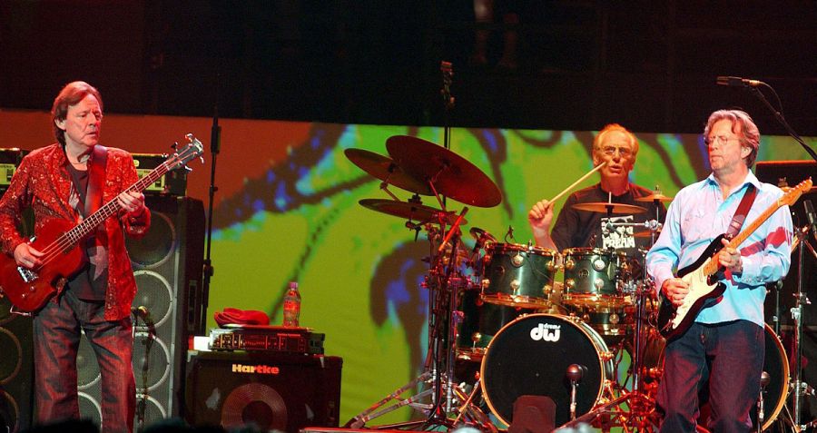Cream, durante sus conciertos de reunión en 2005.