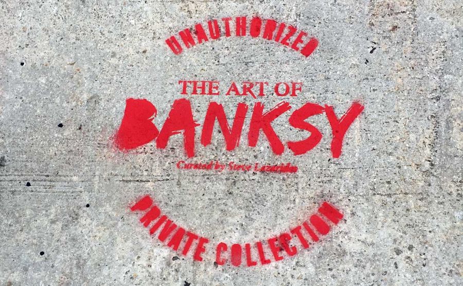 Vista del logo de la exposición 