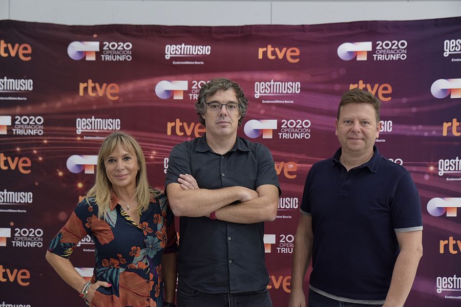 Toñi Prieto, Nacho Gómez y Tinet Rubira