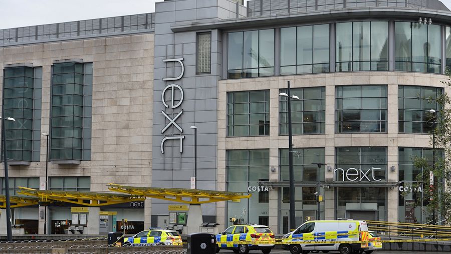 Imagen exterior del centro comercial de Arndale en Manchester, Reino Unido. REUTERS/Peter Powell