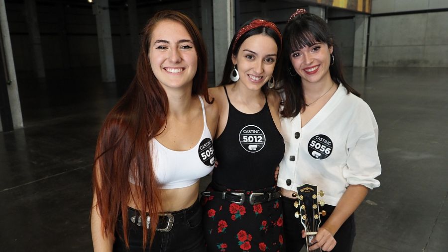 Sara, María y Laura han pasado a la siguiente fase