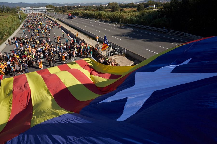 Marxa per la llibertat a Girona