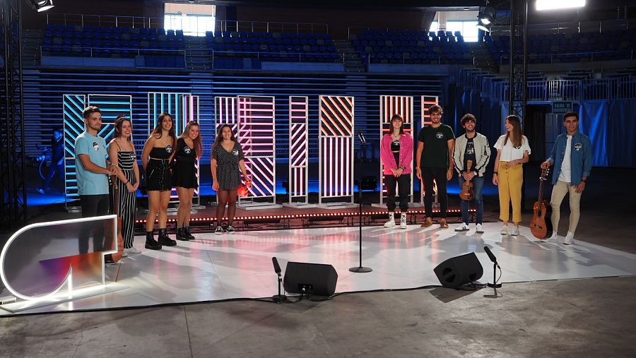 Segundo grupo preparado en la Fase 2 del casting OT 2020 en Málaga