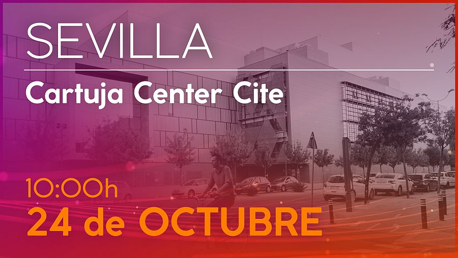 Cartel de la convocatoria del casting de OT 2020 en Sevilla el 24 de octubre