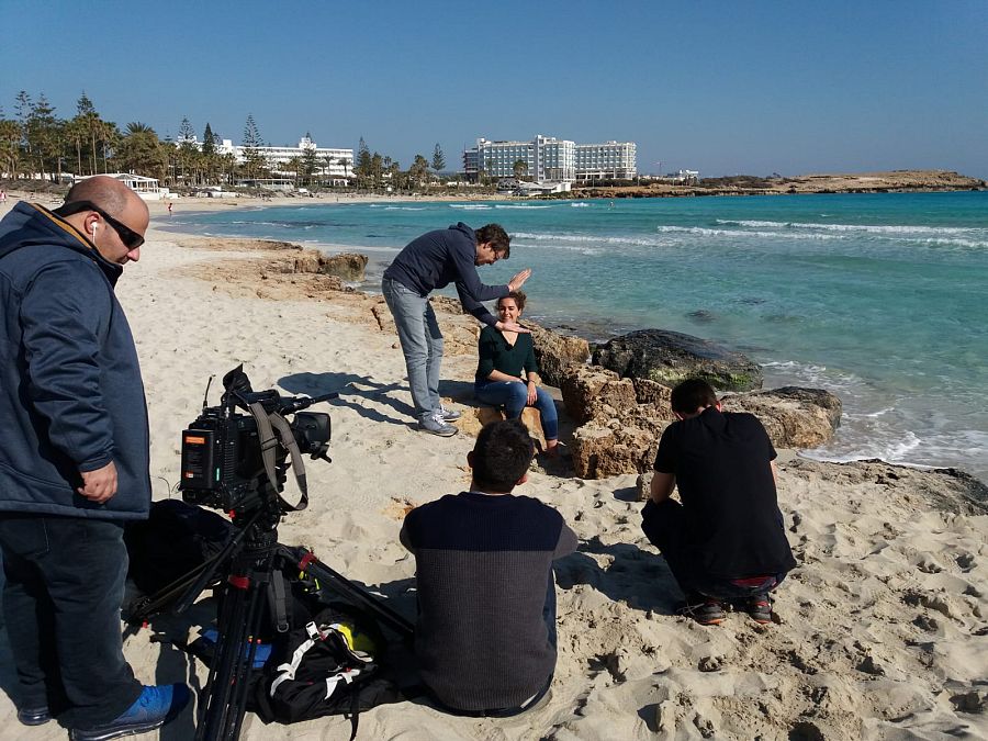 Cristina Álvarez durant l'entrevista al segon capítol de 'Jo Soc Erasmus'