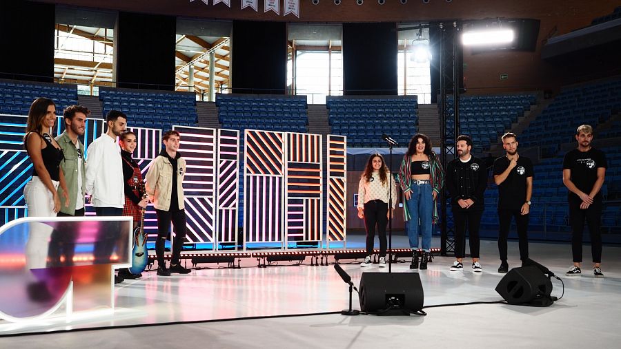 El segundo grupo, preparado en la Fase 2 del casting OT 2020 en Santiago de Compostela