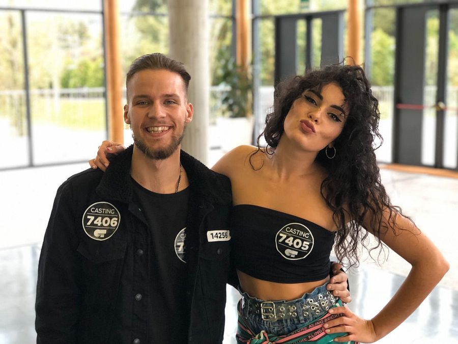 Gabriel y Aída son los seleccionados del segundo grupo en la Fase 2 del casting OT 2020 en Santiago de Compostela