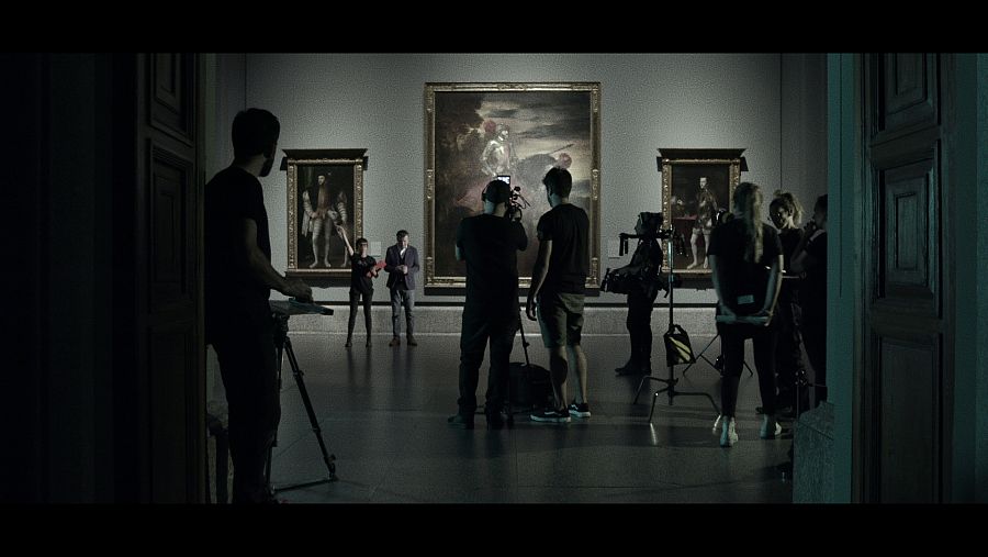 Rodaje de 200 en el Museo del Prado