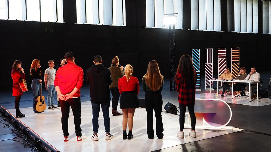 El quinto de los ocho grupos, arrancando en la Fase 2 del casting OT 2020 en Madrid