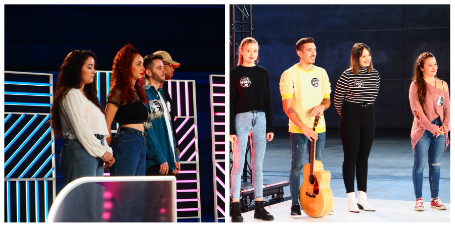 Caras de ilusión en el sexto grupo en la Fase 2 del casting OT 2020 en Madrid