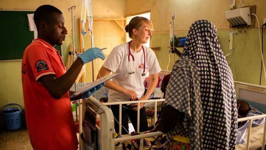 MSF Nigeria atiende a miles de desplazado en la ciudad de Anka