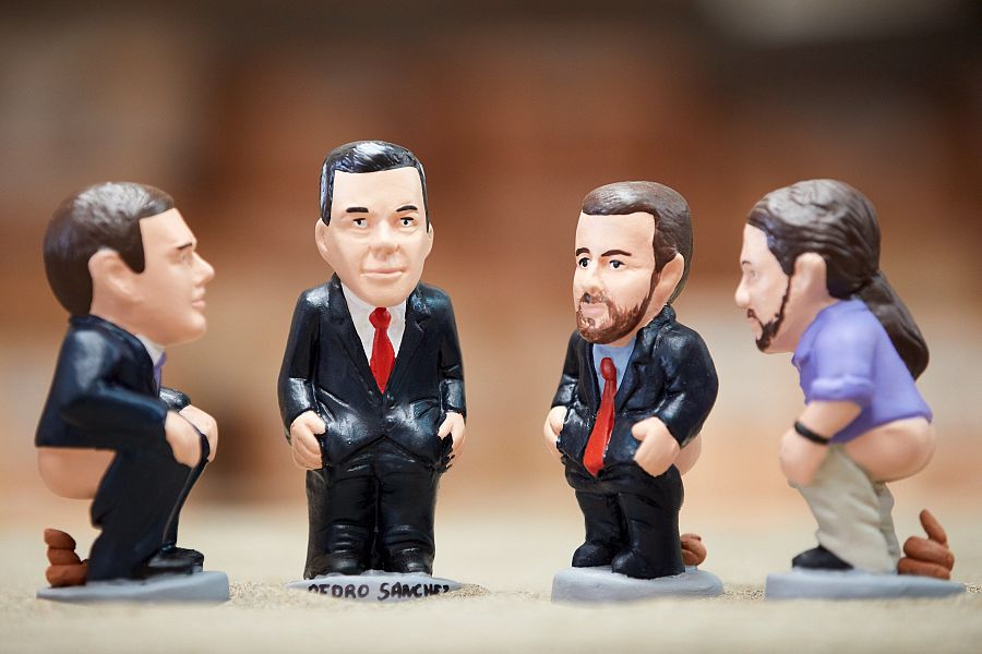 La empresa Caganer.com presenta su colección de figuras para Navidad