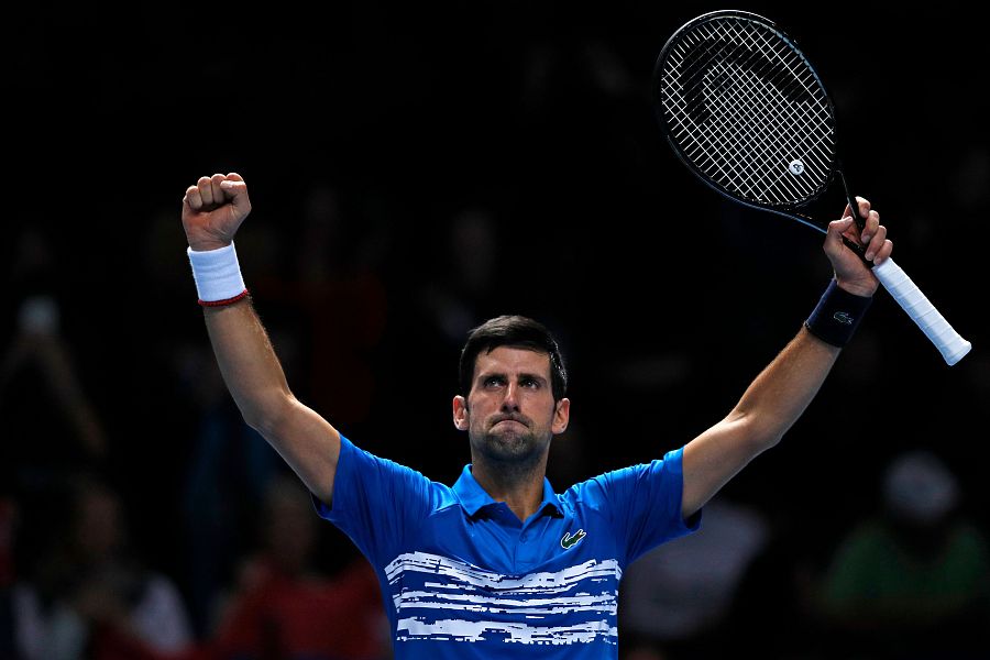 Djokovic en la Copa de Maestros