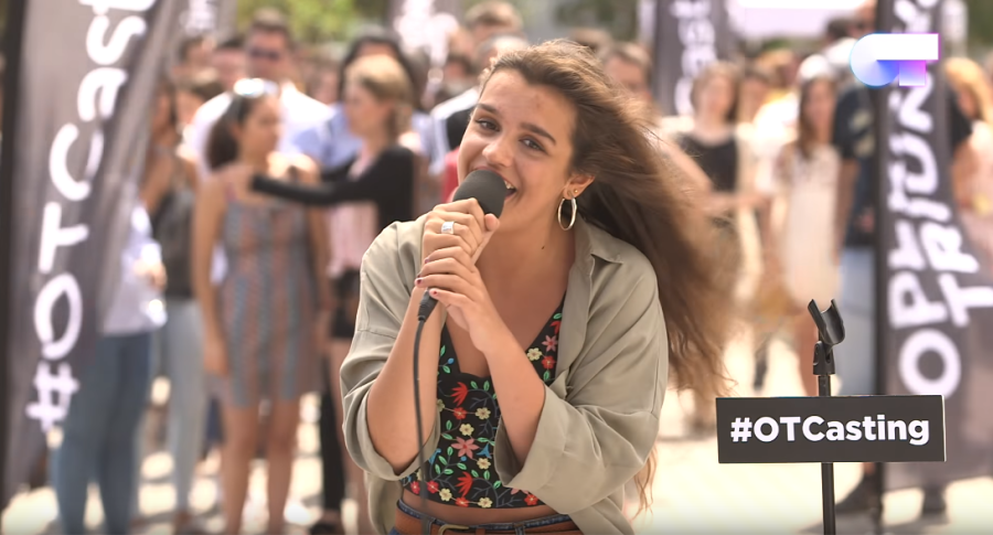 Amaia en la fase 1 del casting de OT 2017