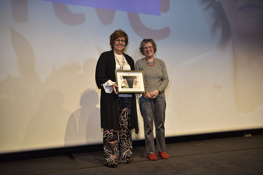 Ha dedicado el premio a las jóvenes que quieren ser periodistas deportivas