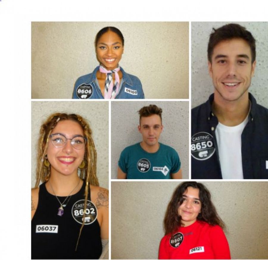 Los cinco seleccionados del primer grupo de la fase 2 del casting de OT 2020 en Palma de Mallorca