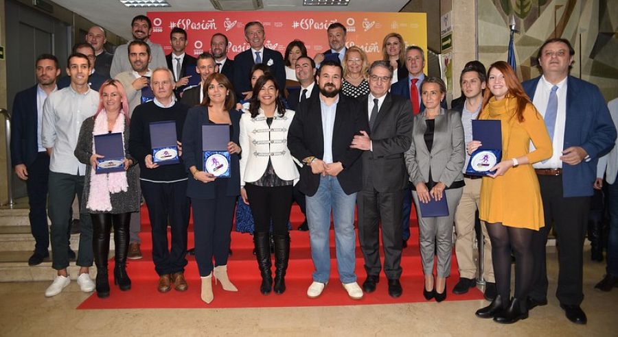 Jesús Álvarez recoge el premio 'CSD-BeActive' al Área de Deportes de TVE en la categoría de Medios de Comunicación