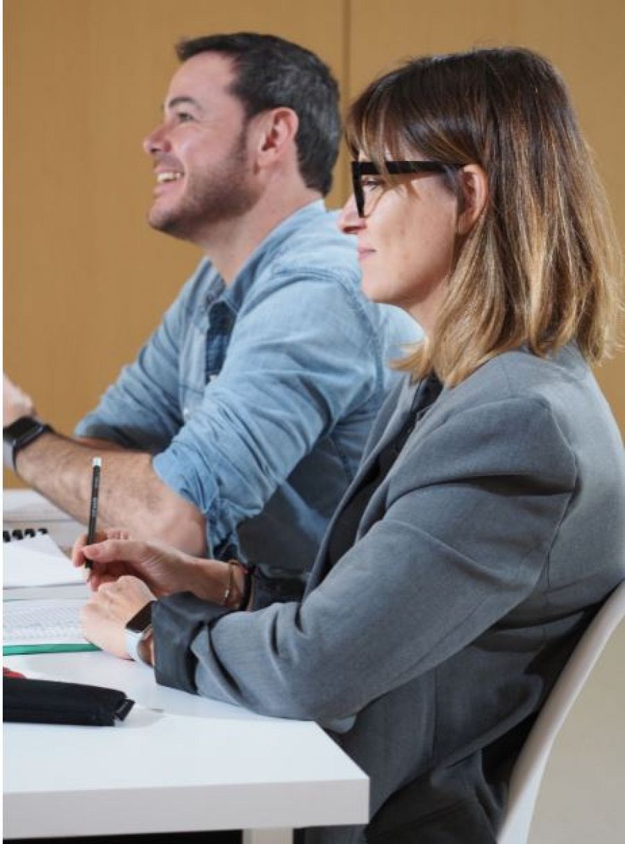 Noemí Galera e Ivan Labanda en el box 1 del casting final de OT 2020