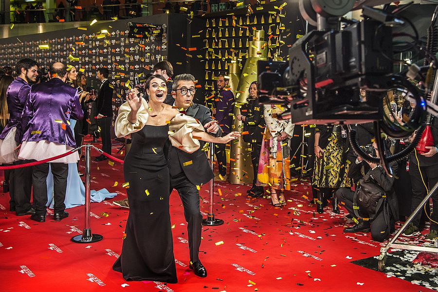 Silvia Abril y Buenafuente, en la gala del año pasado