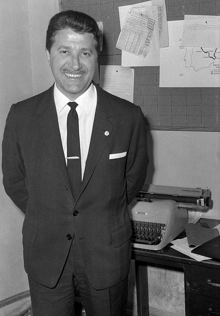 Jesús Álvarez, primer presentador del sorteo de Navidad en TVE