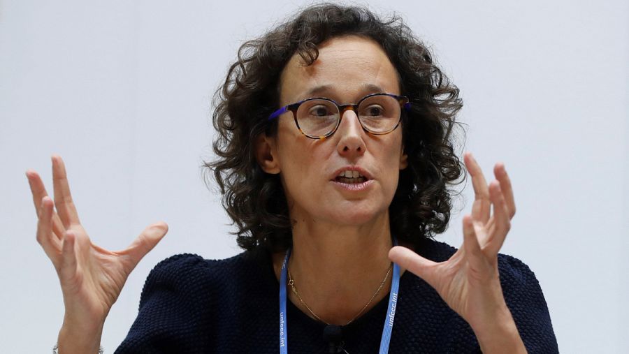 La directora de la Oficina Española de Cambio climático, Valvanera Ulargui.