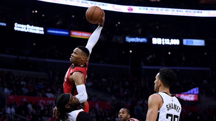 Westbrook anotó 40 puntos