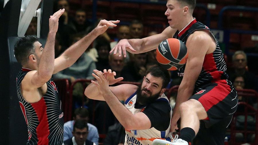 Armani Exchange Milano vs Valencia Basket