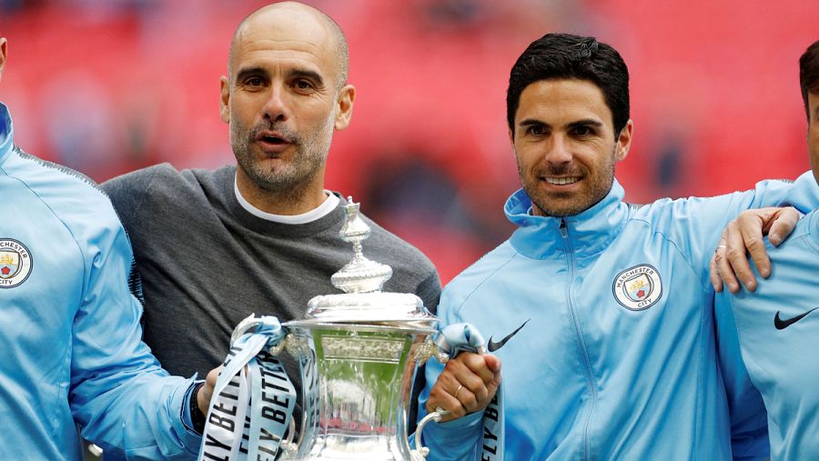 Mikel Arteta deja de ser ayudante de Guardiola