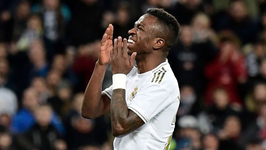 Vinicius Junior se lamenta