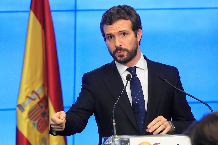 Comparecencia de Pablo Casado