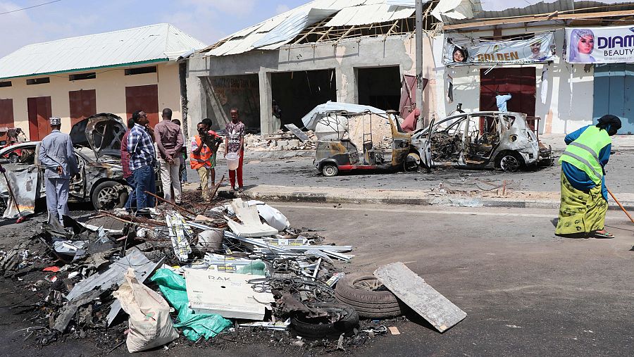 Atentado yihadista con coche bomba en Mogadiscio